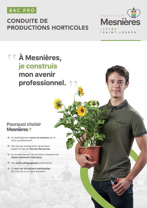 Bac Pro Horticulture du Lycée Saint Josepgh de Mesnières-en-Bray